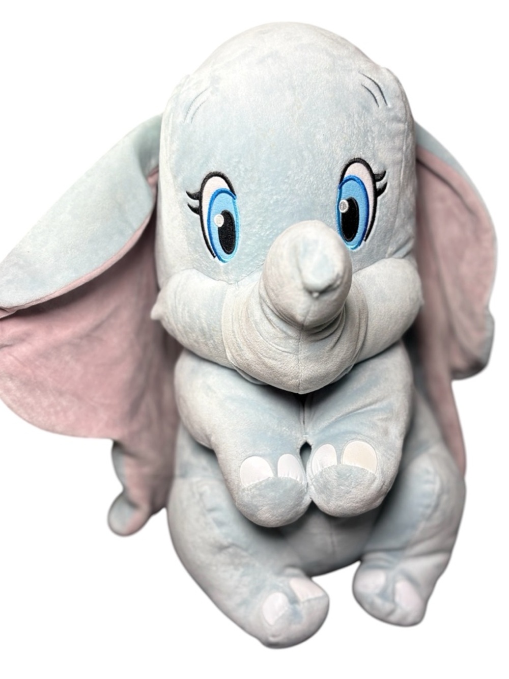 Disney Dumbo TY Plush 16” Large Blue Elephant Stuffed Animal